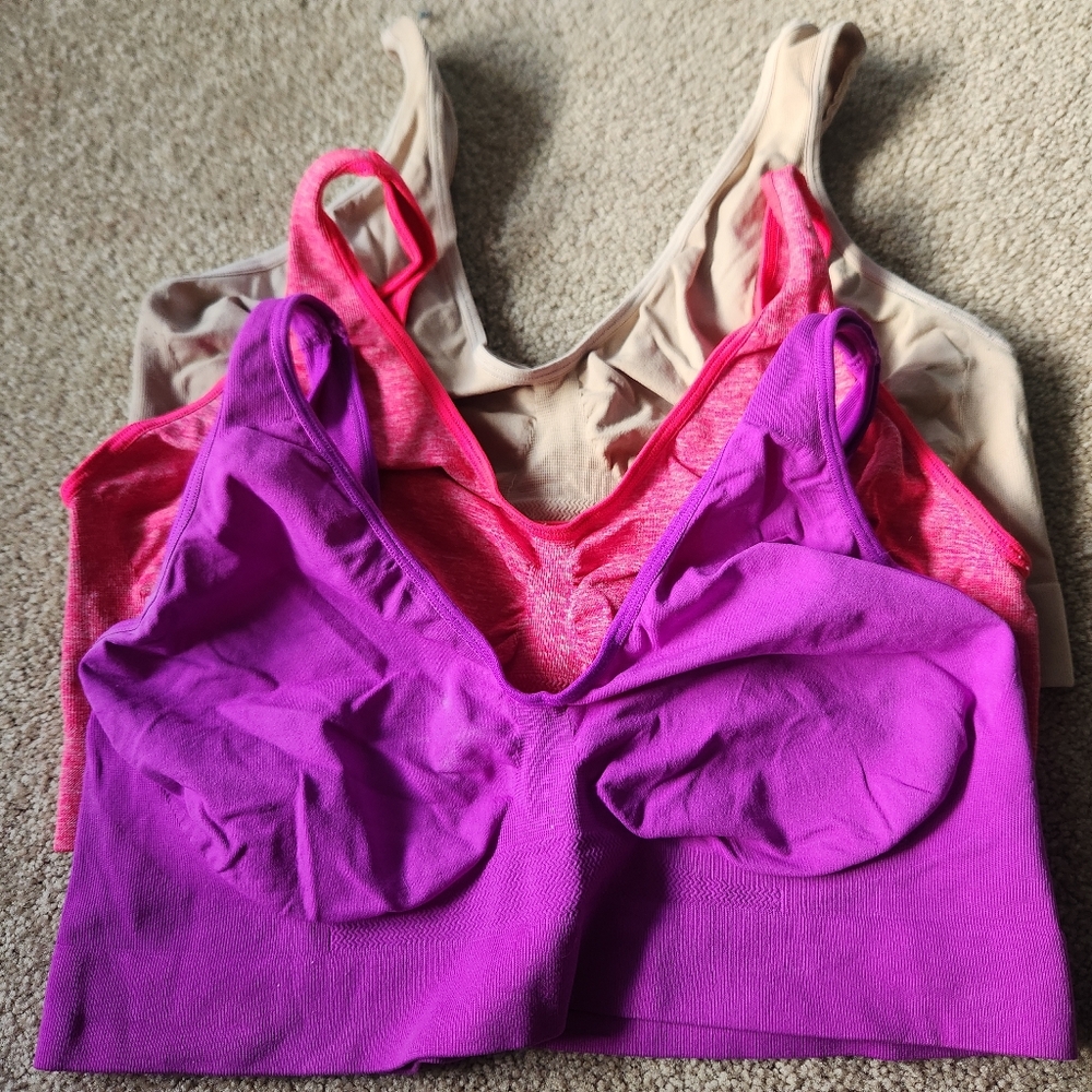 Bundle Of 3 Women's Sport Bras
